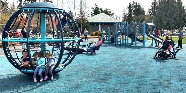 Photo 1 of Hauge Homestead Park playground